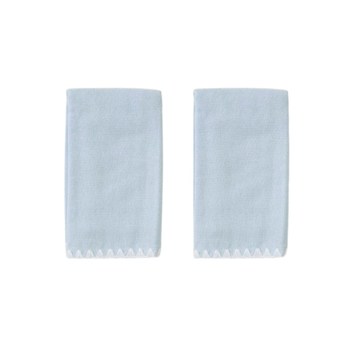 Powder Bath Towel - Solid Light Blue Bath Towels Weezie Fingertip 