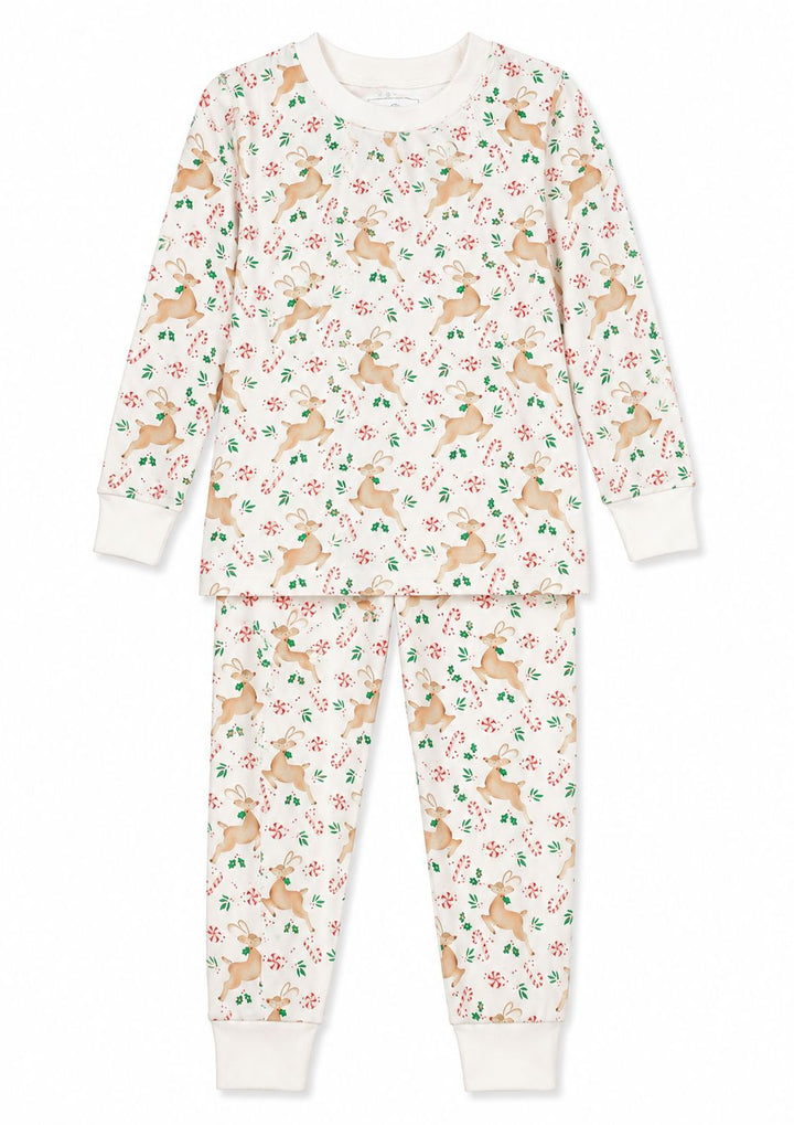 Prancer 2 Piece PJ Set Boy Pajamas Proper Peony 