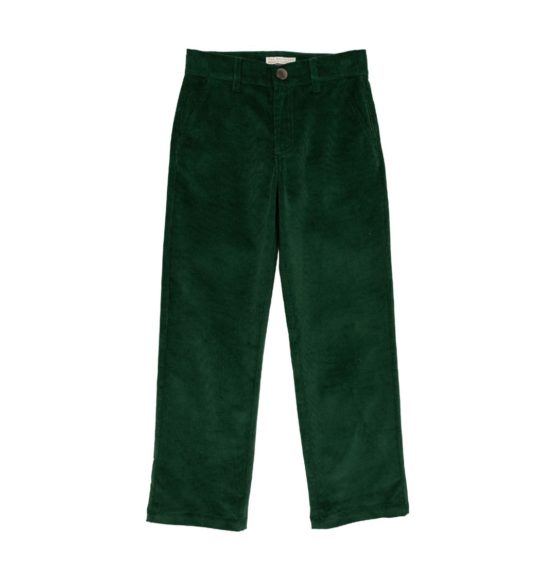 Prep School Corduroy Pants - Grier Green Boy Pants Beaufort Bonnet 