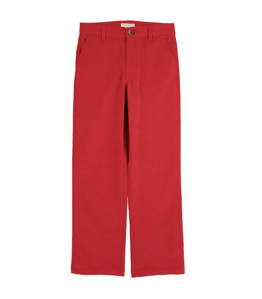 Prep School Corduroy Pants - Red Boy Pants Beaufort Bonnet 
