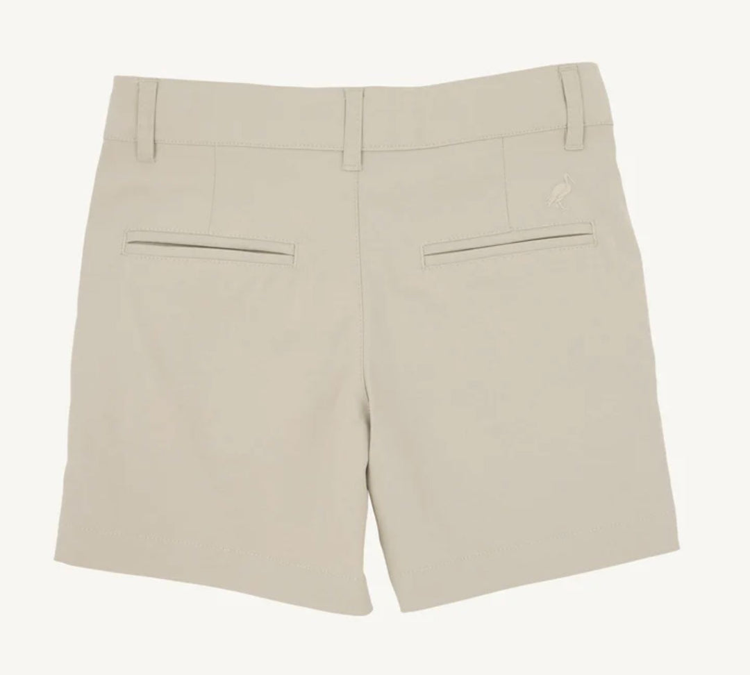 Prepletic™ Charlie's Chinos - Keeneland Khaki Boy Shorts Beaufort Bonnet 