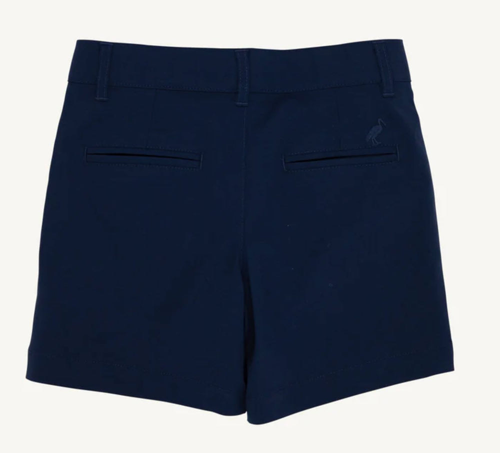 Prepletic™ Charlie's Chinos - Nantucket Navy Boy Shorts Beaufort Bonnet 