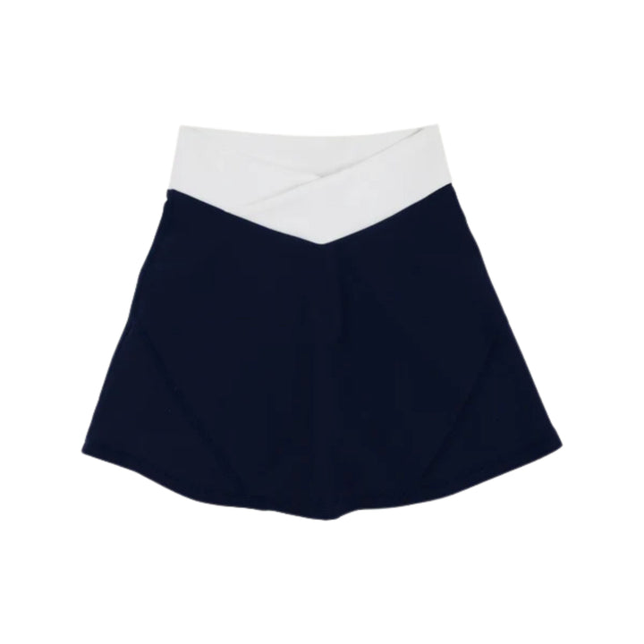 Prepletic™ Katey Cross Skort- Nantucket Navy Girl Skirt Beaufort Bonnet 