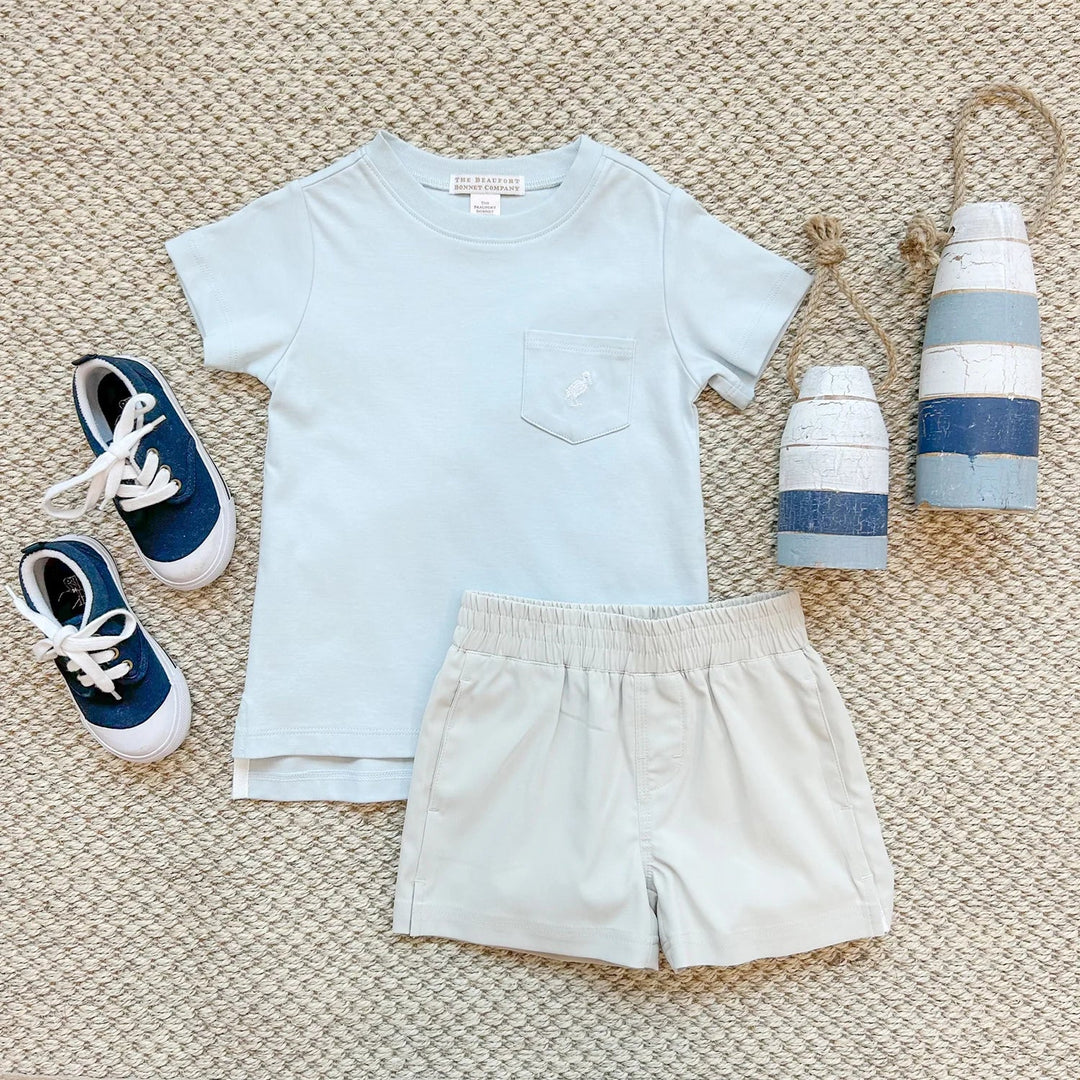 Prepletic™ Sheffield Shorts - Saratoga Stone Boy Shorts Beaufort Bonnet 