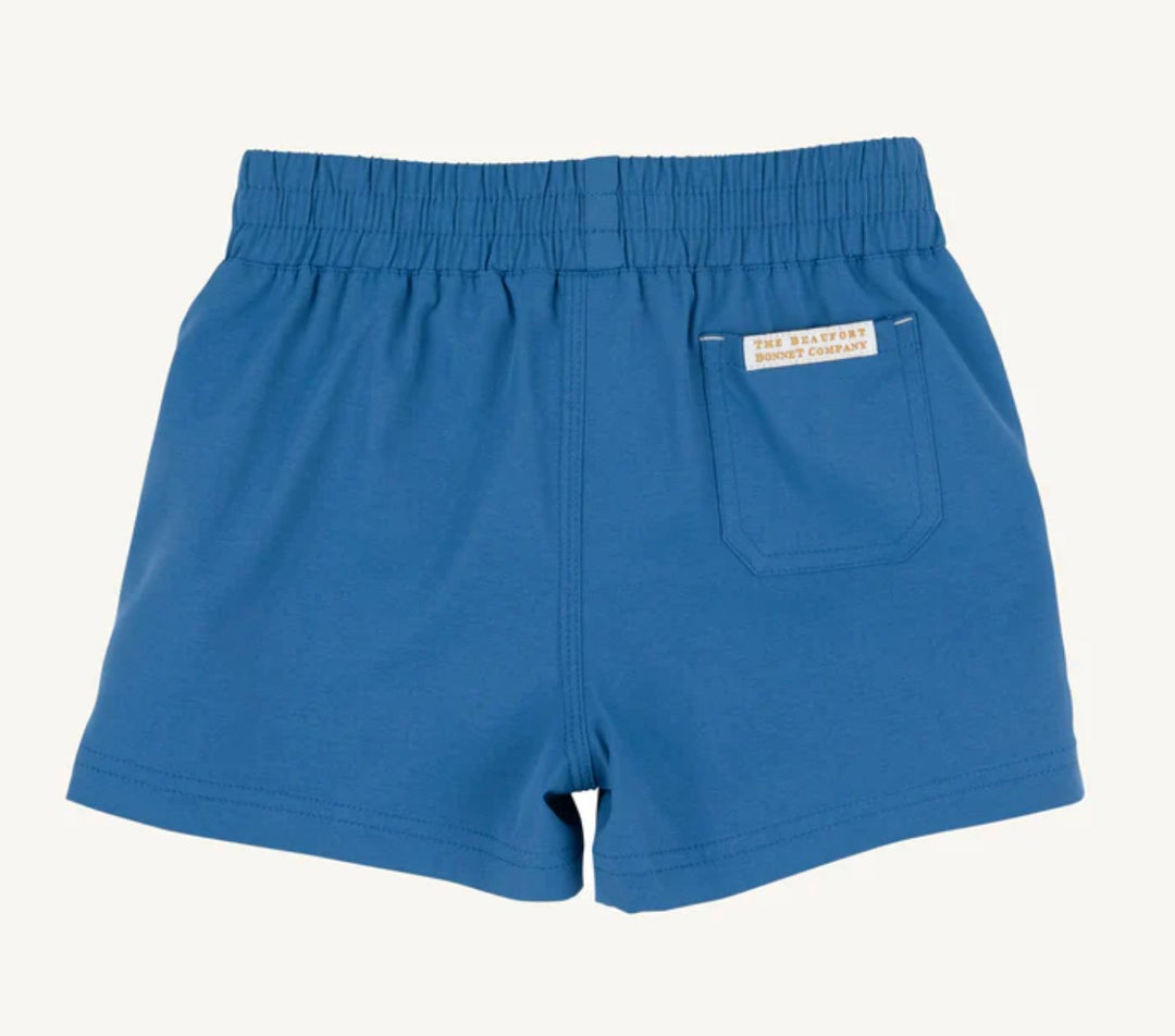 Prepletic™ Sheffield Shorts - Wood Boat Blue Boy Shorts Beaufort Bonnet 