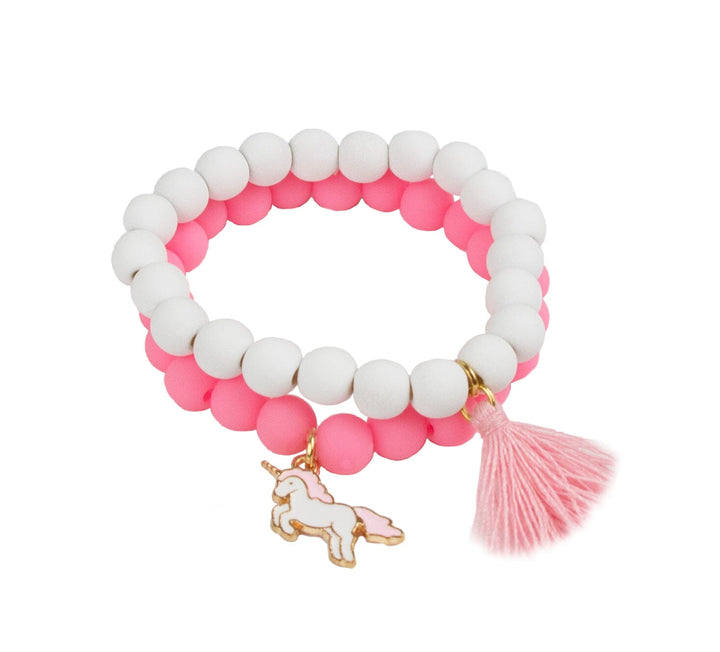 Pretty Pastel Soft Touch Bracelets Girl Bracelet Great Pretenders Pink 