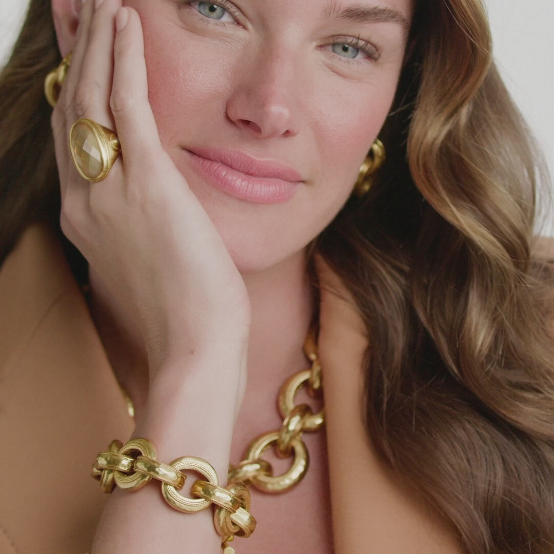 Cannes Demi Link Bracelet - Gold