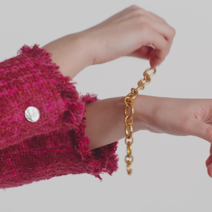 Catalina Demi Link Bracelet - Gold