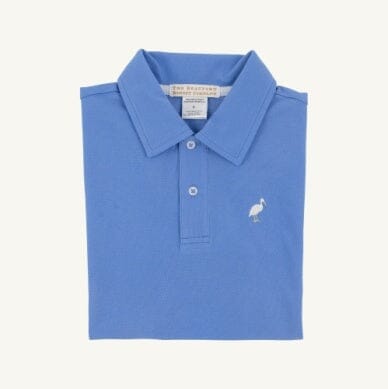Prim and Proper Beach Polo - Sunrise Blvd Blue Boy Shirt Beaufort Bonnet 