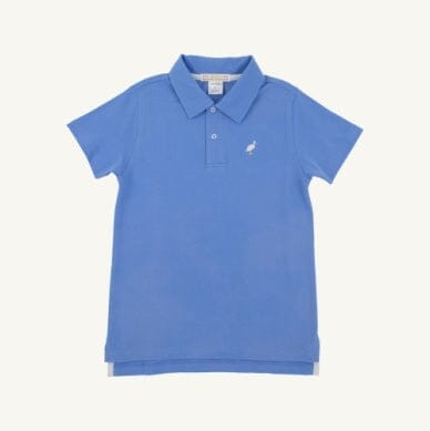 Prim and Proper Beach Polo - Sunrise Blvd Blue Boy Shirt Beaufort Bonnet 