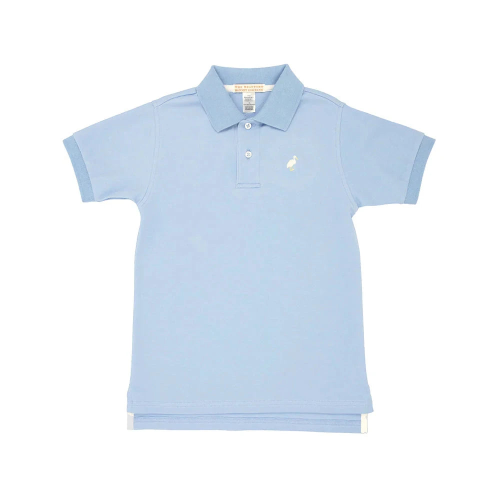 Prim and Proper Polo - Beale Street Blue Boy Shirt Beaufort Bonnet 