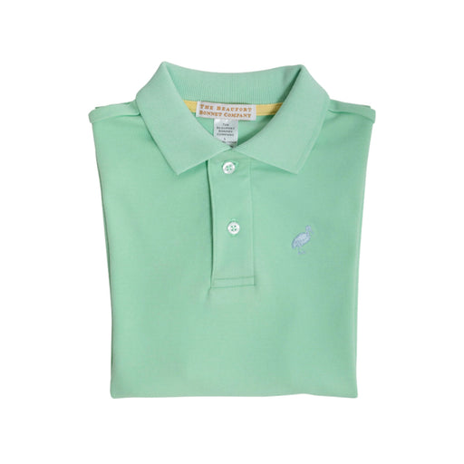 Prim and Proper Polo - Grace Bay Green Boy Shirt Beaufort Bonnet 