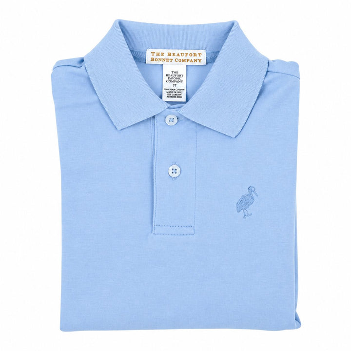 Prim and Proper Polo LS - Beale Street Blue Boy Shirt Beaufort Bonnet 