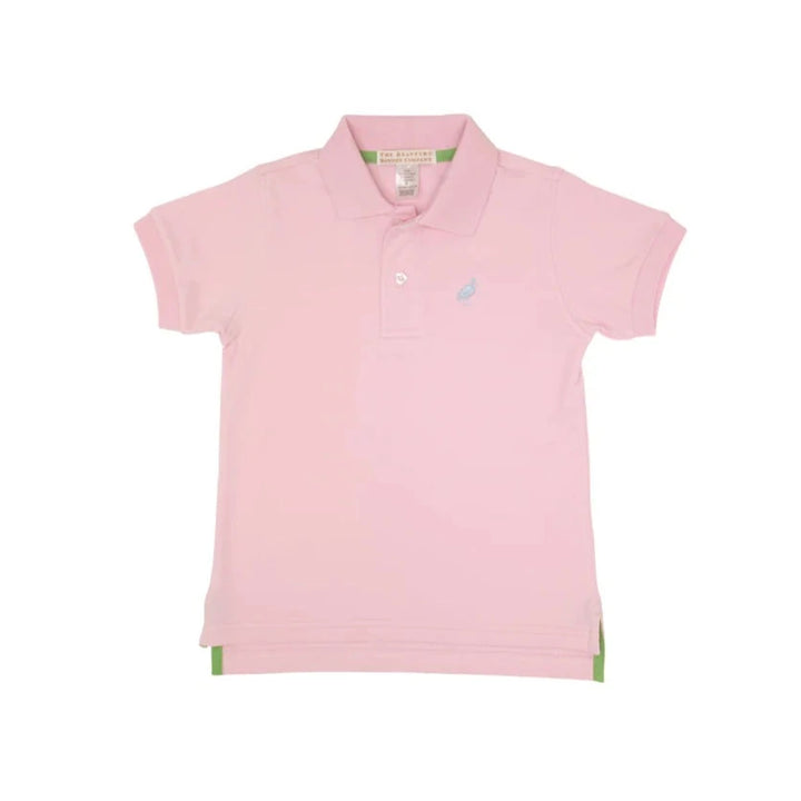 Prim and Proper Polo - Palm Beach Pink Boy Shirt Beaufort Bonnet 