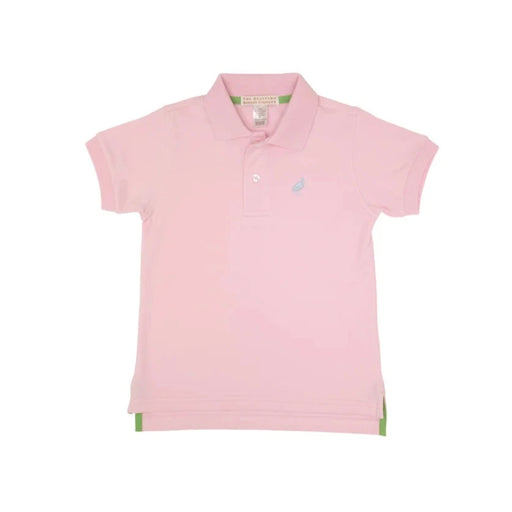 Prim and Proper Polo - Palm Beach Pink Boy Shirt Beaufort Bonnet 