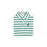 Prim and Proper Polo - White, Navy, Kiawah Kelly Green Stripe Boy Shirt Beaufort Bonnet 