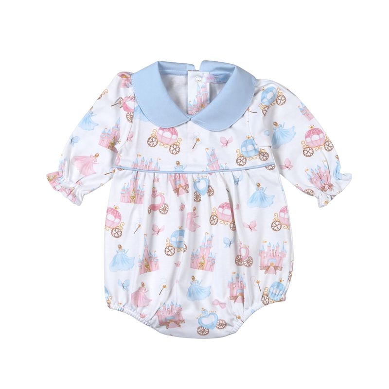 Princess and Castles Pima Collar Bubble Girl Bubble Baby Loren 