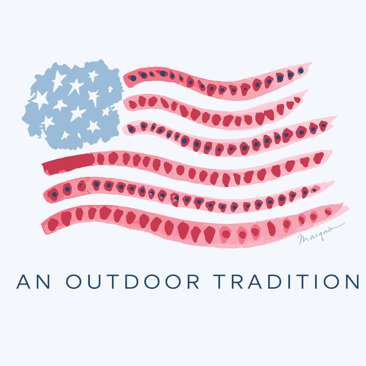 Pro Performance Fishing Tee - American Flag Boy Shirt Prodoh 