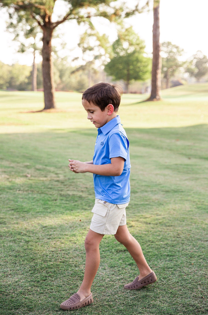 Pro Performance Polo - Marina Blue Boy Shirt Prodoh 