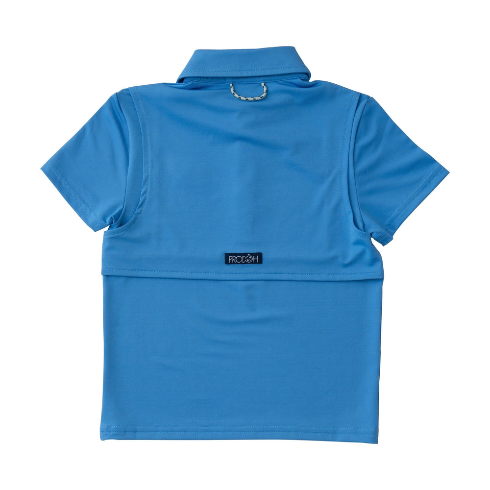 Pro Performance Polo - Marina Blue Boy Shirt Prodoh 