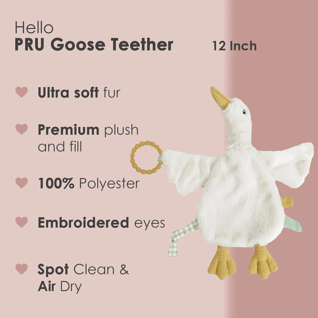 Pru Goose Silicone Teether Lovie Teething Toy Mon Ami 