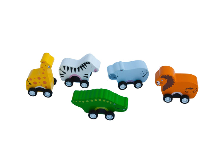 Pull-Back Safari Animals Push & Pull Toys Jack Rabbit 
