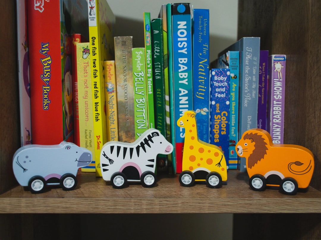 Pull-Back Safari Animals Push & Pull Toys Jack Rabbit 