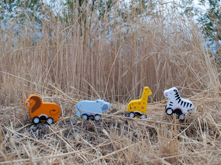 Pull-Back Safari Animals Push & Pull Toys Jack Rabbit 