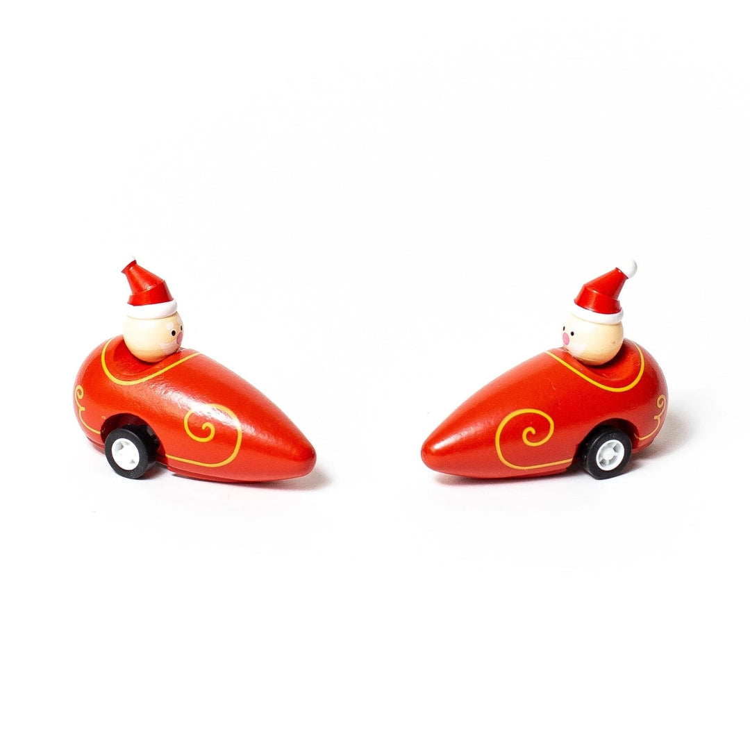 Pull Back Santa Sleigh Toy Mini Toys Jack Rabbit 