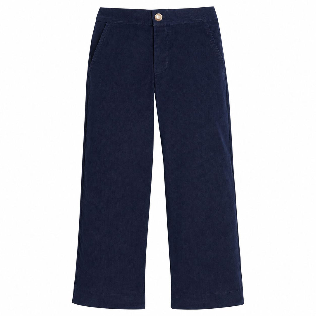 Pull On Pants - Navy Corduroy Boy Pants Little English 