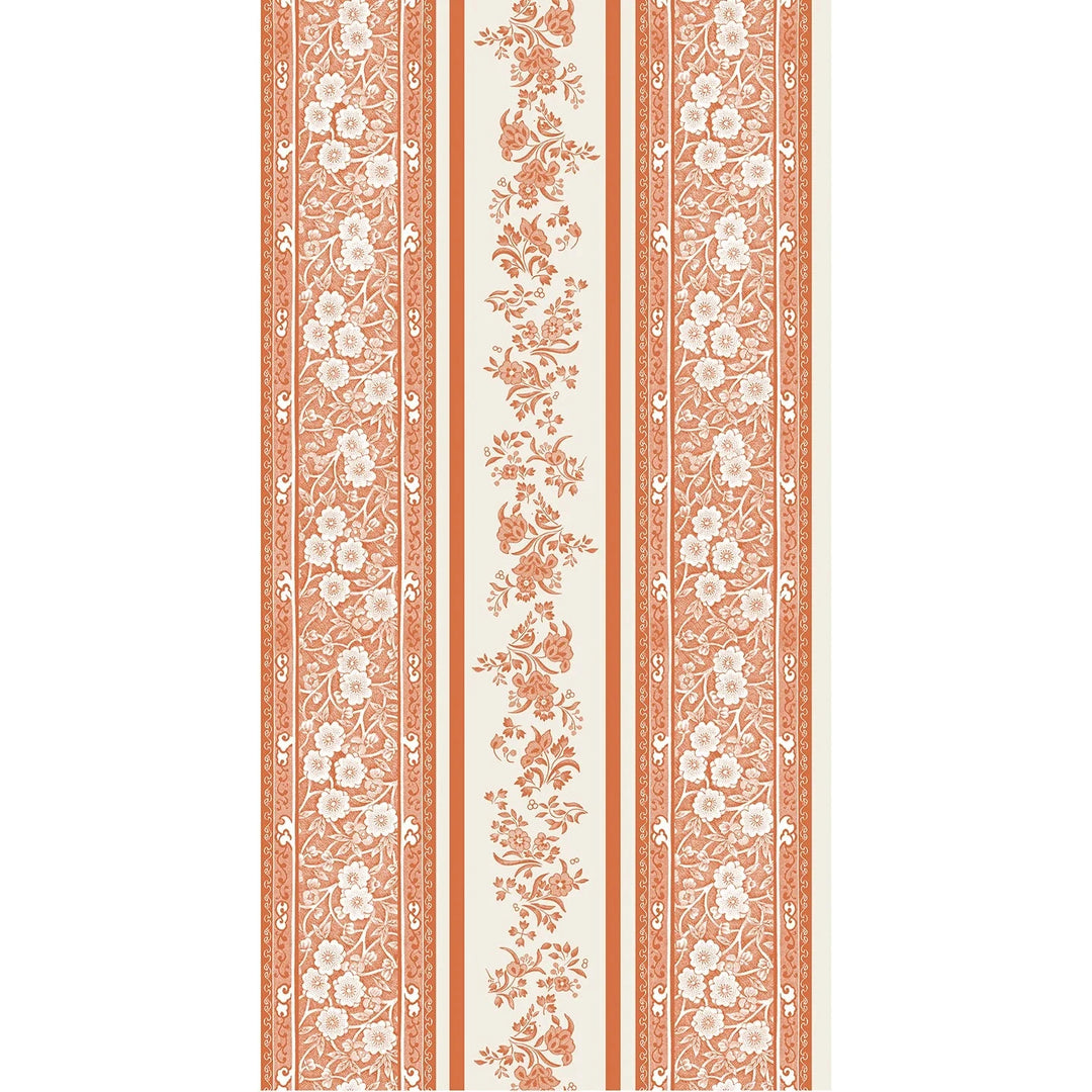 Pumpkin Burleigh Stripe Guest Napkins Guest Towels Hester and Cook 