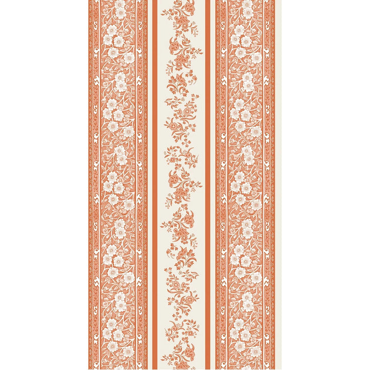 Pumpkin Burleigh Stripe Guest Napkins Guest Towels Hester and Cook 