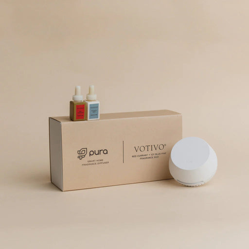 Pura Smart Home Diffuser Kit - Red Currant and Icy Blue Pine Home Fragrances Votivo 