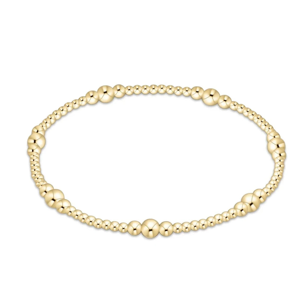 Purpose Gold Bead Bracelet Womens Bracelet ENewton 4mm 