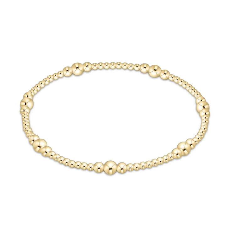 Purpose Gold Bead Bracelet Womens Bracelet ENewton 4mm 
