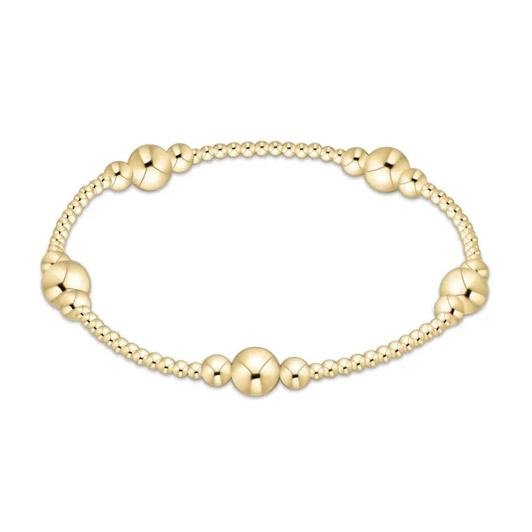 Purpose Gold Bead Bracelet Womens Bracelet ENewton 6mm 