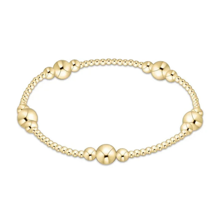 Purpose Gold Bead Bracelet Womens Bracelet ENewton 6mm 