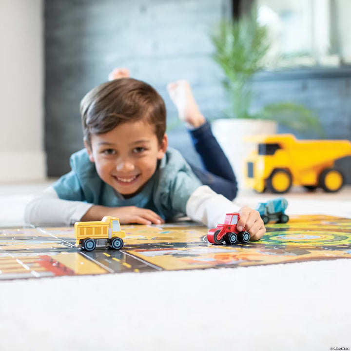 Puzzle and Play - Construction Site Activity Toy MindWare 