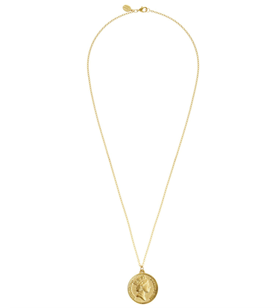 Queen Coin Necklace Womens Necklace Susan Shaw 