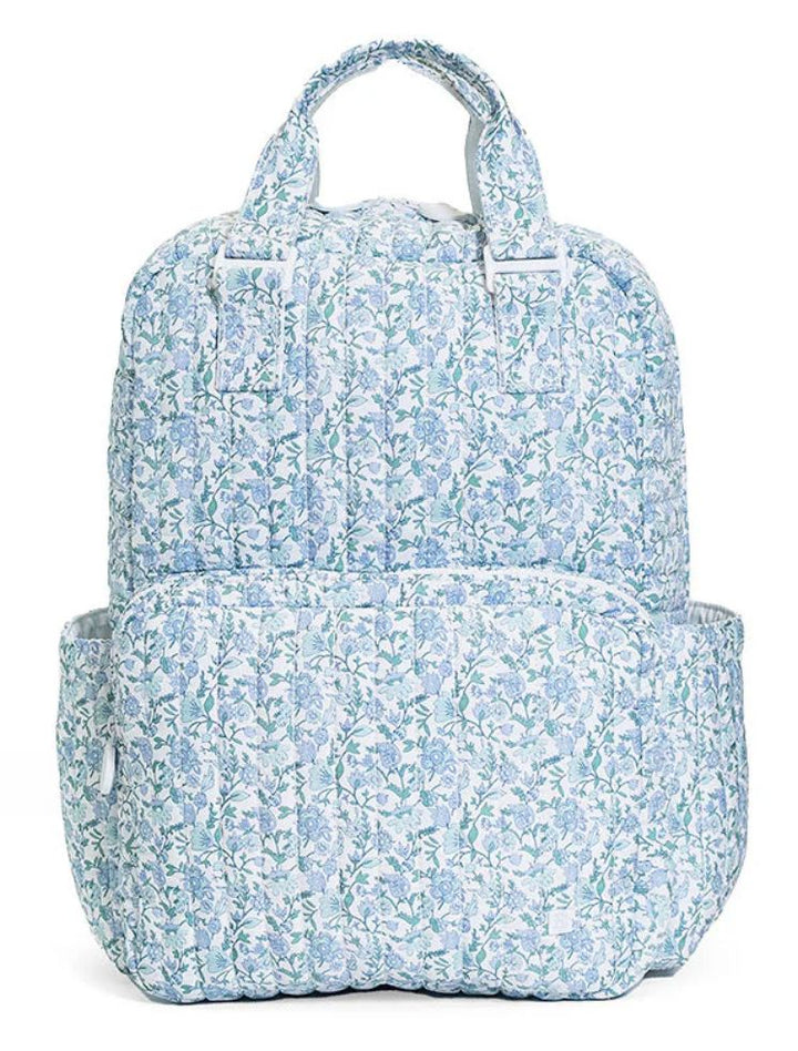 Quilted All You Need Bag- Hamptons Floral Diaper Bag TRVL Design 