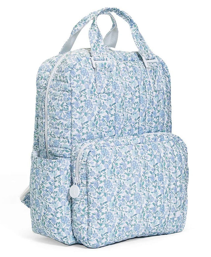 Quilted All You Need Bag- Hamptons Floral Diaper Bag TRVL Design 