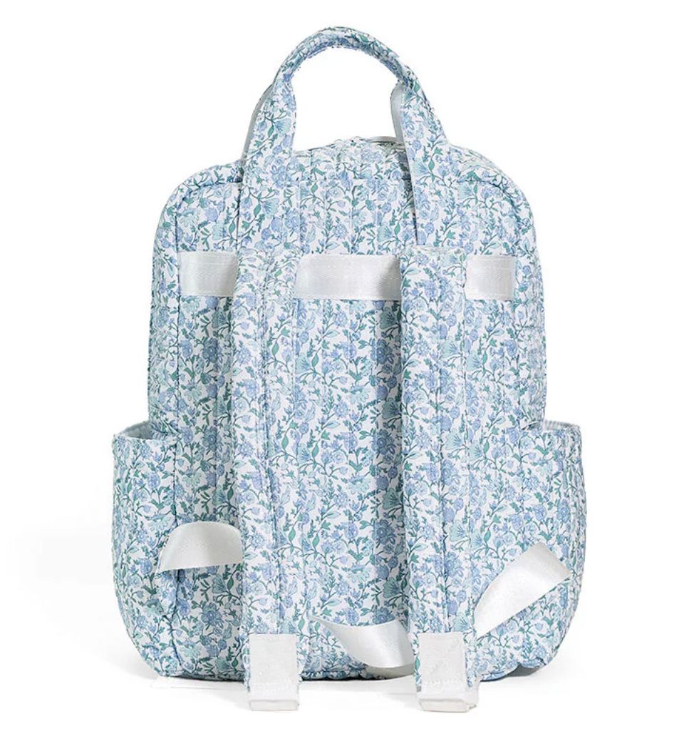 Quilted All You Need Bag- Hamptons Floral Diaper Bag TRVL Design 