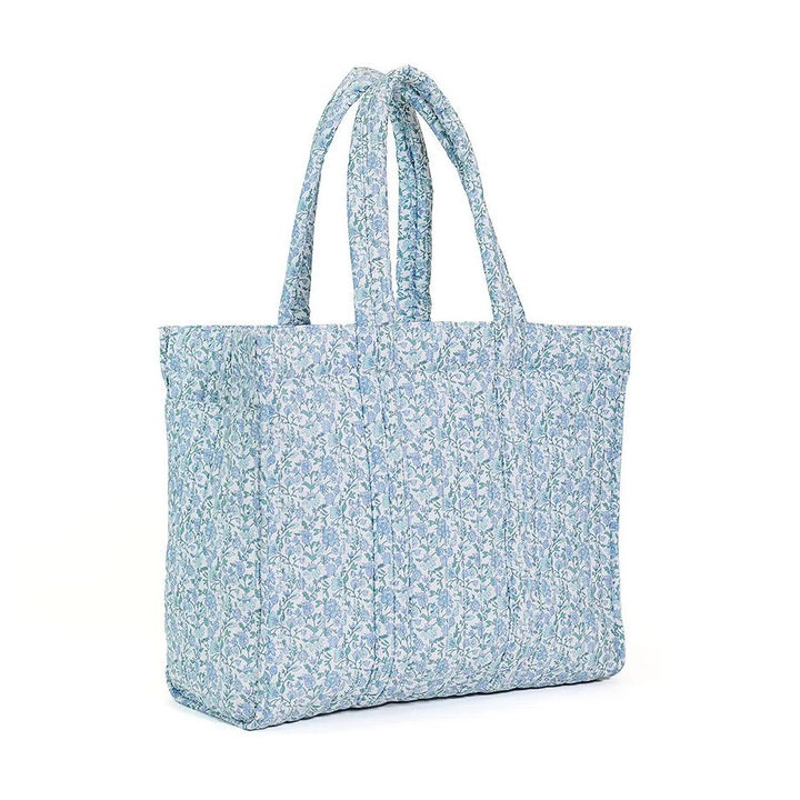 Quilted Go Go Tote Tote TRVL Design Hampton Floral 
