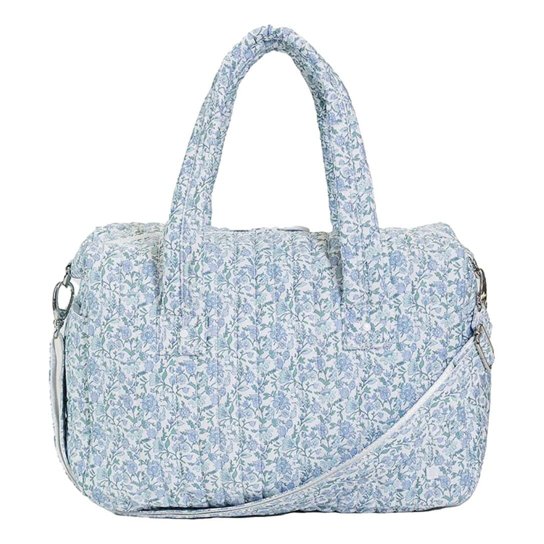 Quilted Stroller Bag- Hamptons Floral Stroller Bag TRVL Design 