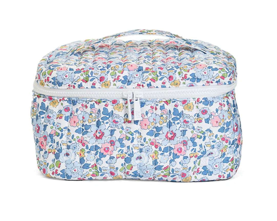 Quilted Train Set - Bridgehampton Floral Cosmetic/Accessories Bags TRVL Design 