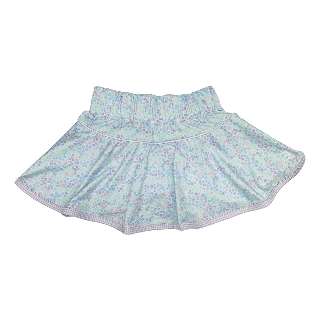 Quinn Skort - Frosted Floral Girl Skirt Set Athleisure 
