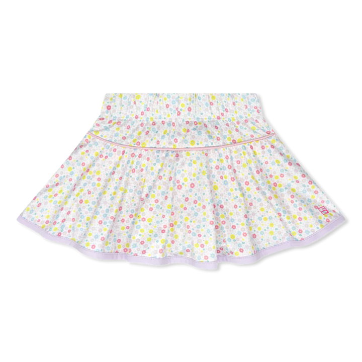Quinn Skort - Sunny Day Floral, Cotton Candy Pink Girl Skirt Set Athleisure 