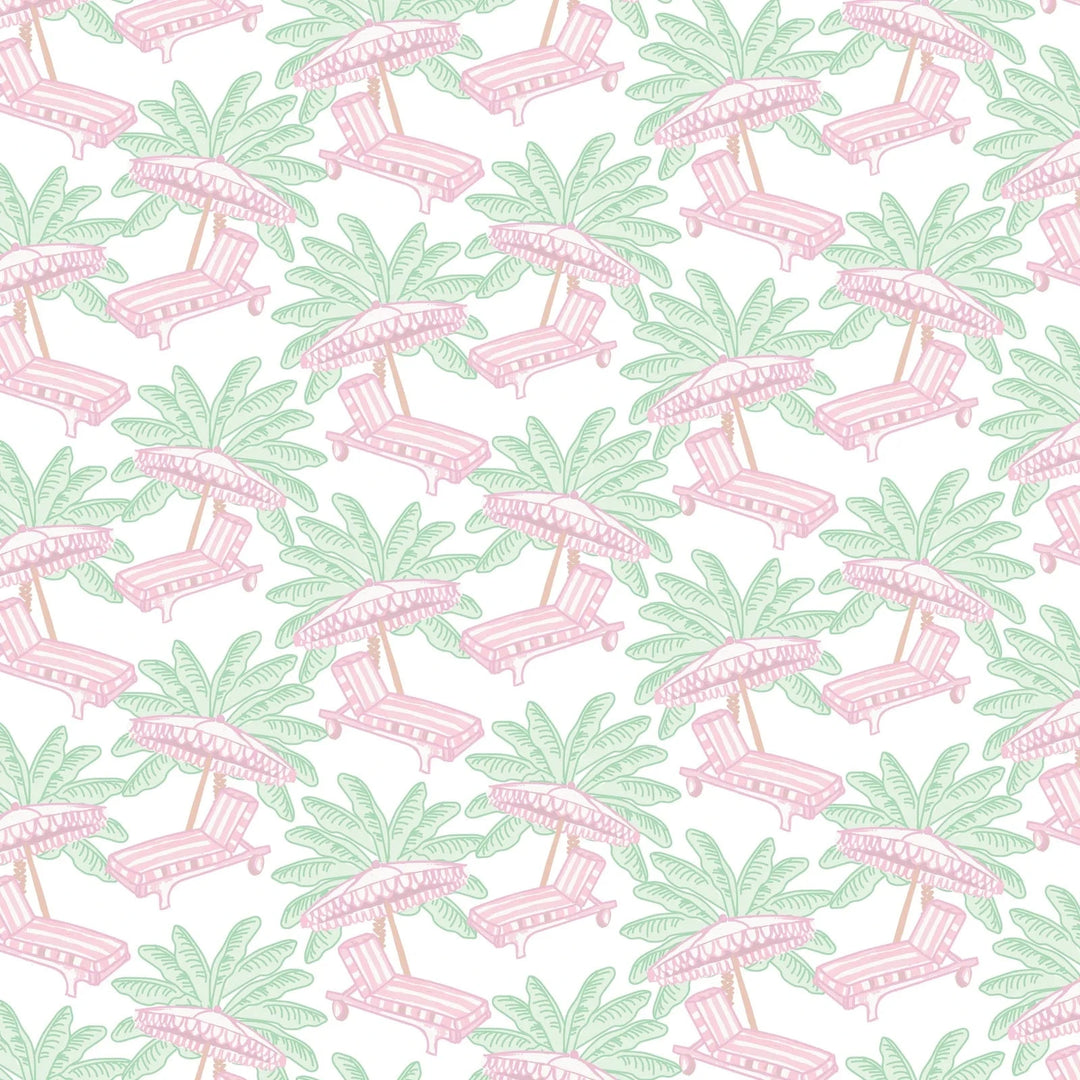 Rae Girls' Romper - Poolside Palms Girl Romper Lila & Hayes 