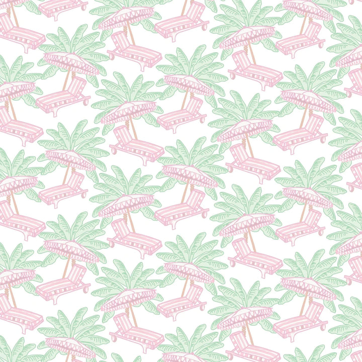 Rae Girls' Romper - Poolside Palms Girl Romper Lila & Hayes 