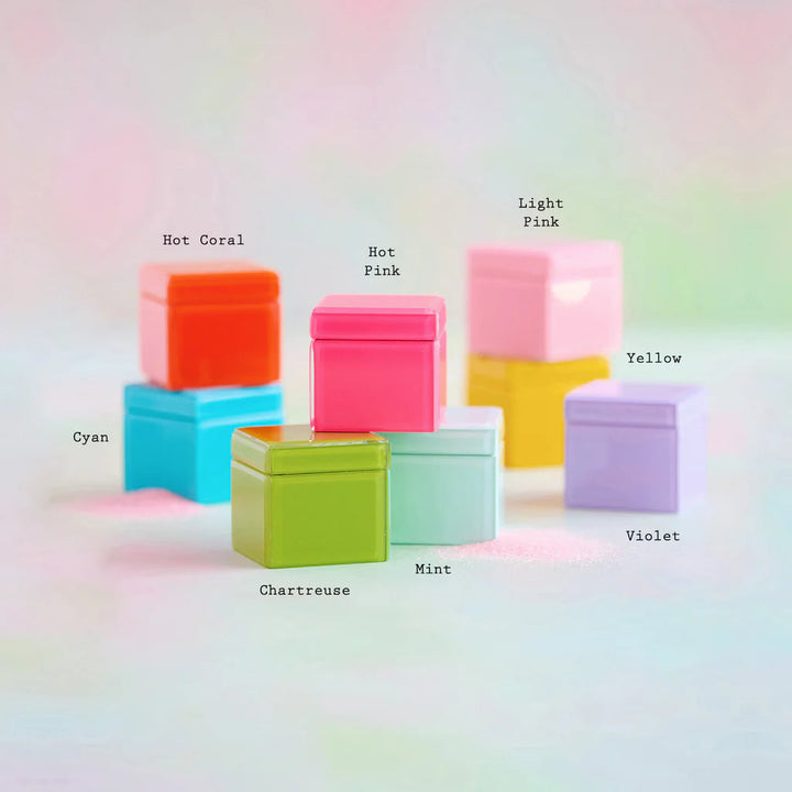 Rainbow Glass Box Jewelry Case Glitterville 